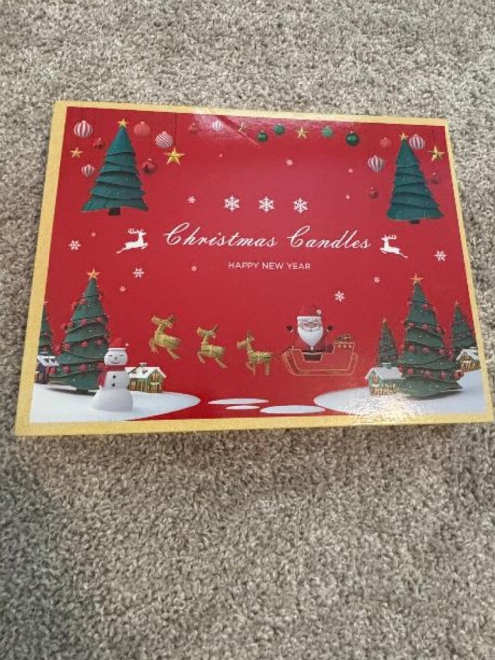 Primevolve Christmas Soy Aromatherapy Candles Gift Set of 12 Scented NEW